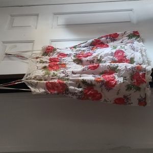 Floral Strappy Summer Dress